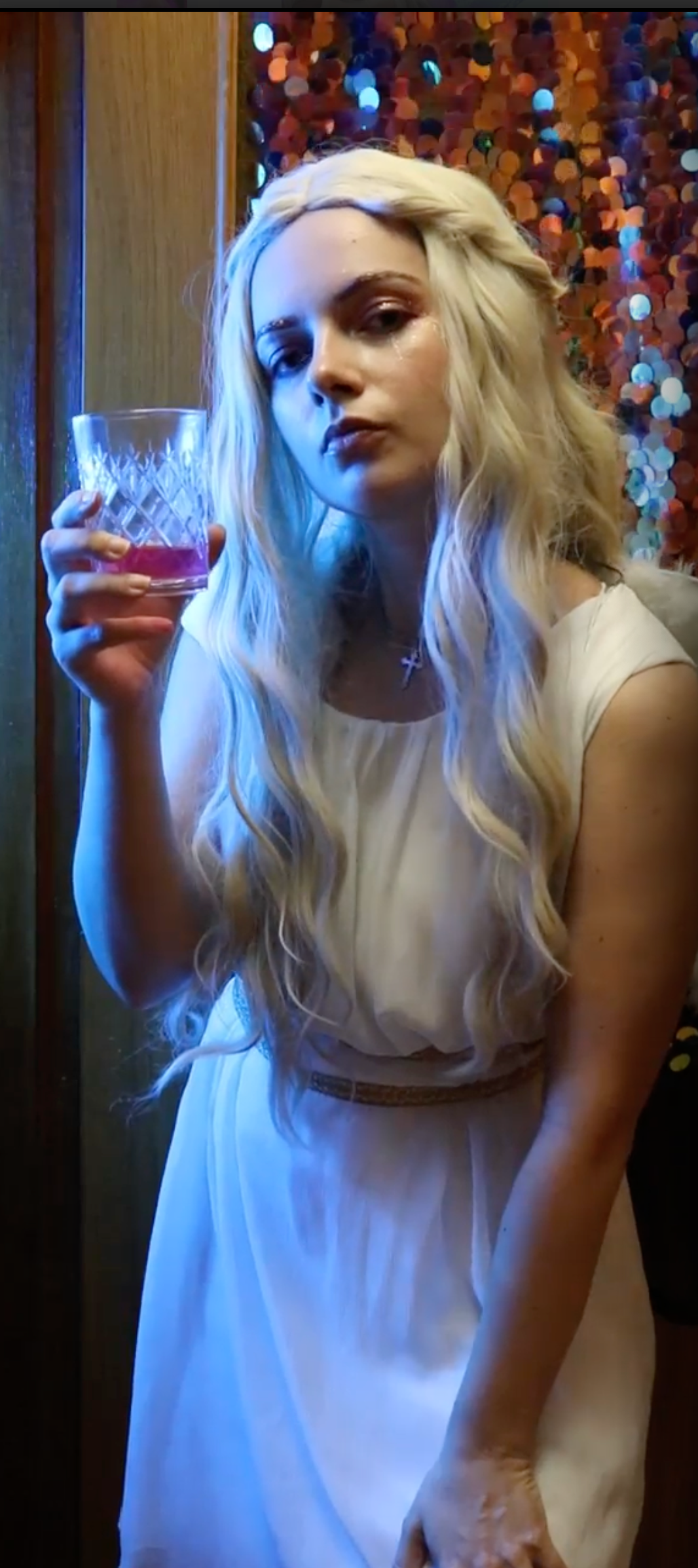 Angelic long white chiffon dress& feather wings bundle, Halloween ,photoshoot outfit