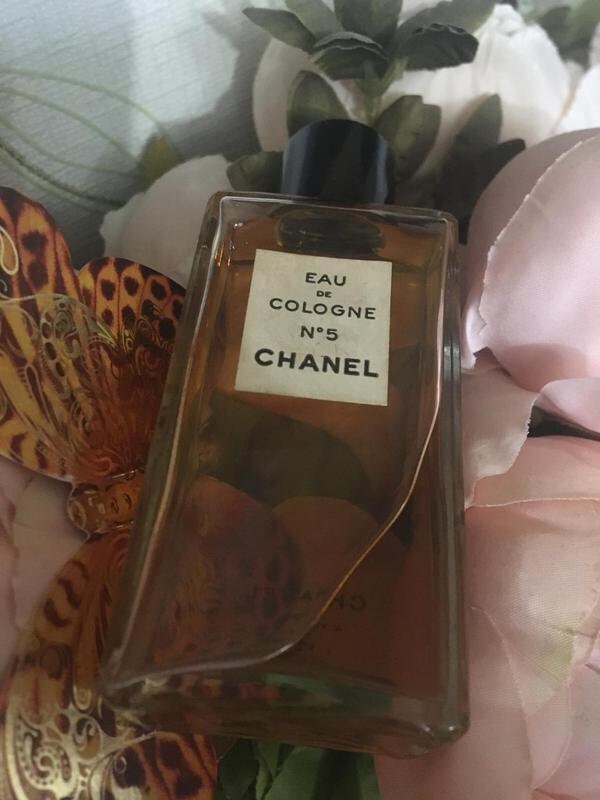 Rare find!Chanel 5 vintage fragrance , perfume, Chanel perfumery vintage, vintage bottle Chanel Paris France