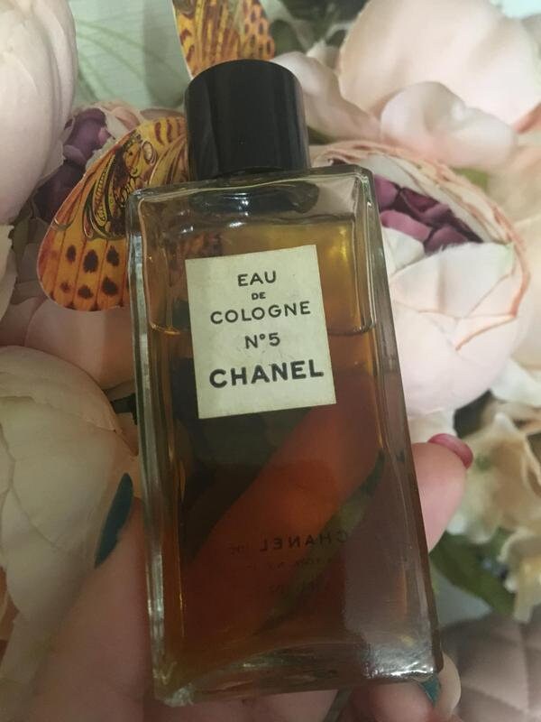 Rare find!Chanel 5 vintage fragrance , perfume, Chanel perfumery vintage, vintage bottle Chanel Paris France