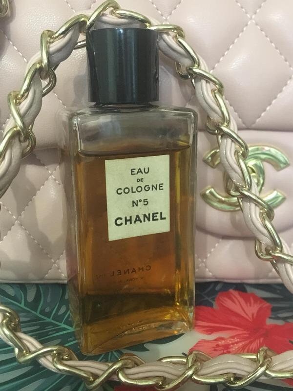 Rare find!Chanel 5 vintage fragrance , perfume, Chanel perfumery vintage, vintage bottle Chanel Paris France