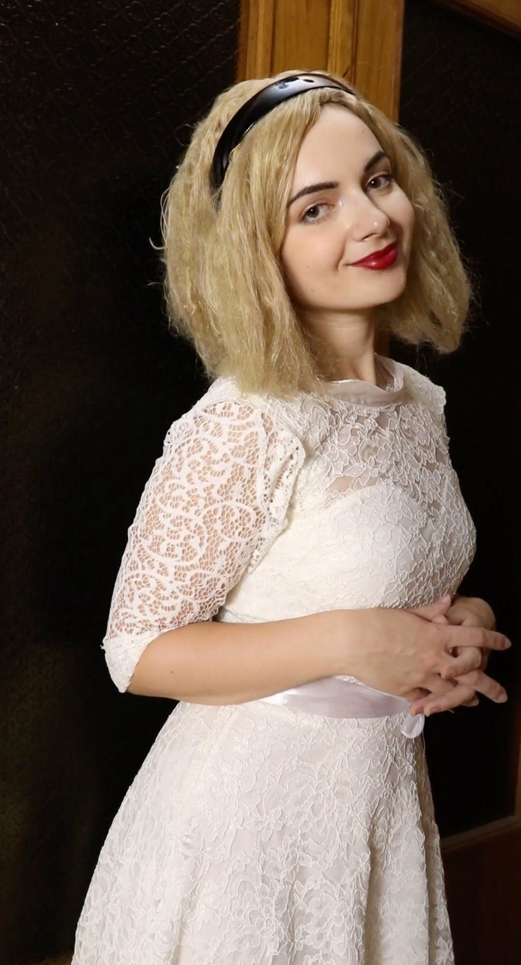 Sabrina Spellman wedding white dress, Chilling adventures of Sabrina, Sabrina teenage witch,Women's cosplay, white lace dress,