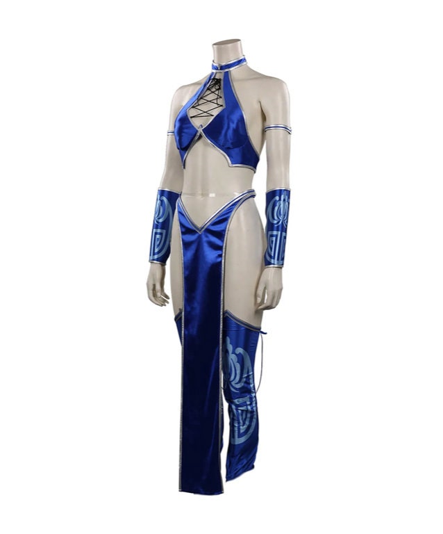 Custom made Mortal Kombat Cosplay Costume KITANA, Mileena Outfits Women Video Game Halloween Carnival Party Clothes Ladies Fashion