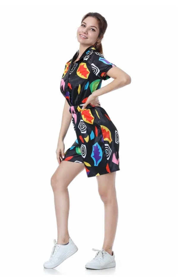 American TV Series Stranger Things Eleven Cosplay Costume 11 Kids Printing Uniform Adult Children Boys Girl Kawaii Party Suit
