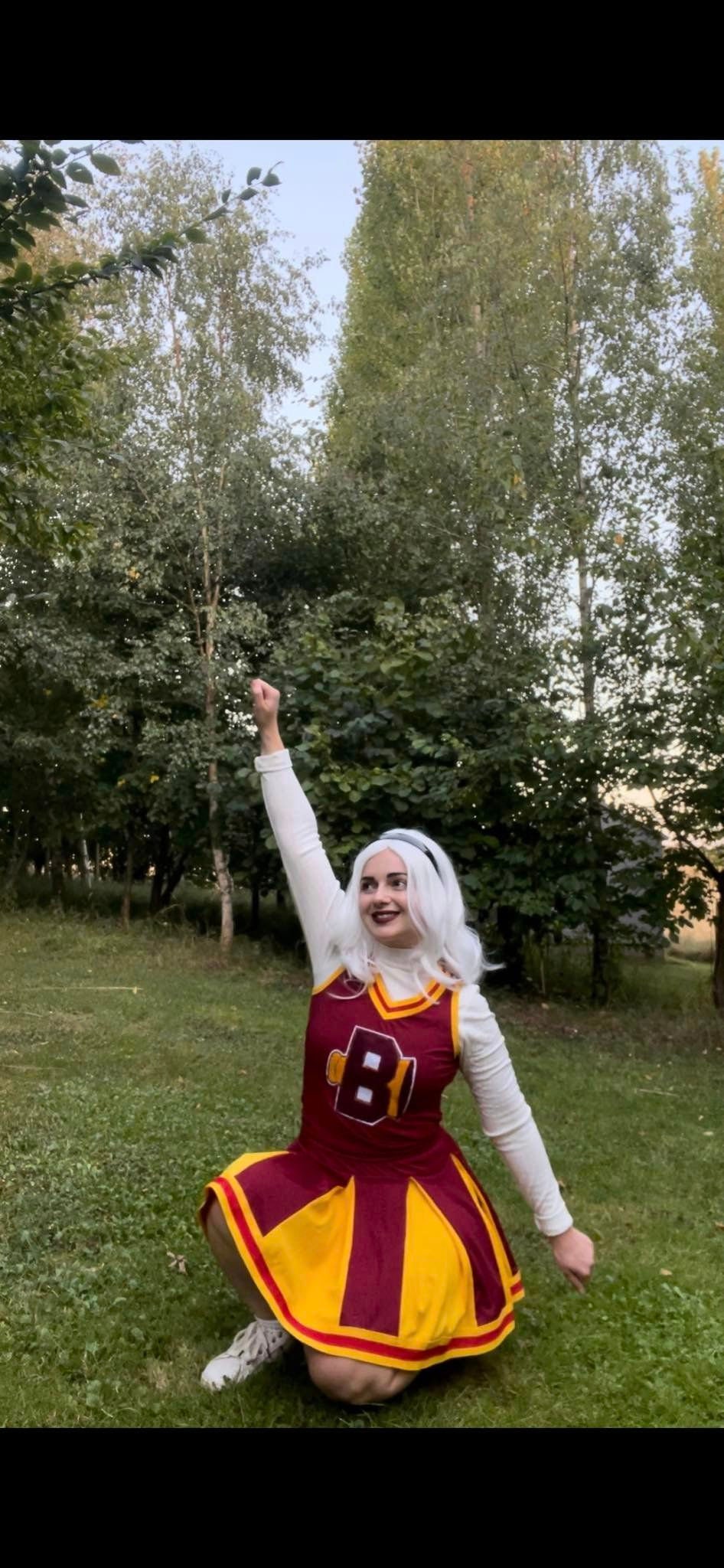 Custom styled white curly wavy wig Sabrina Spellman Chilling adventures of Sabrina, Sabrina teenage witch,Women's cosplay
