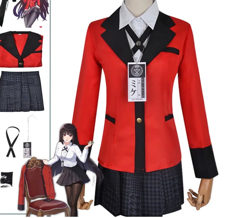 Custom made Popular anime manga Nana, Sailor Moon, Perfect Blue, Ergo Proxy, Kakegurui cosplay female girls fashion Halloween Party Outfit