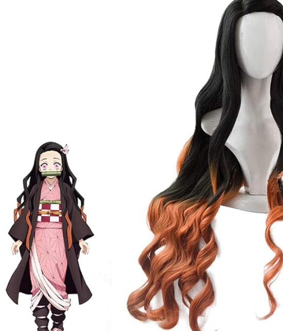 Custom made popular anime long/short wigs for cosplay, Sailor Moon,Jinx ,Himiko Toga,Kamado Nezuko,Hatsune Miku, Kanroji Mitsuri Halloween