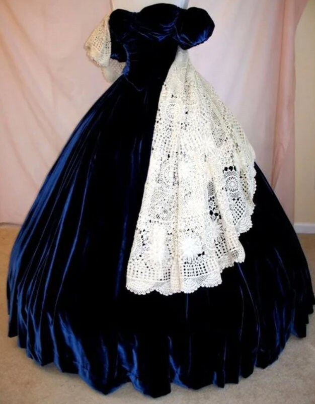 Custom made Gone With The Wind Scarlett O'hara Cosplay Vivien Leigh Movie Costume Floral Dress Ball Gown 19 Century Women Dresses