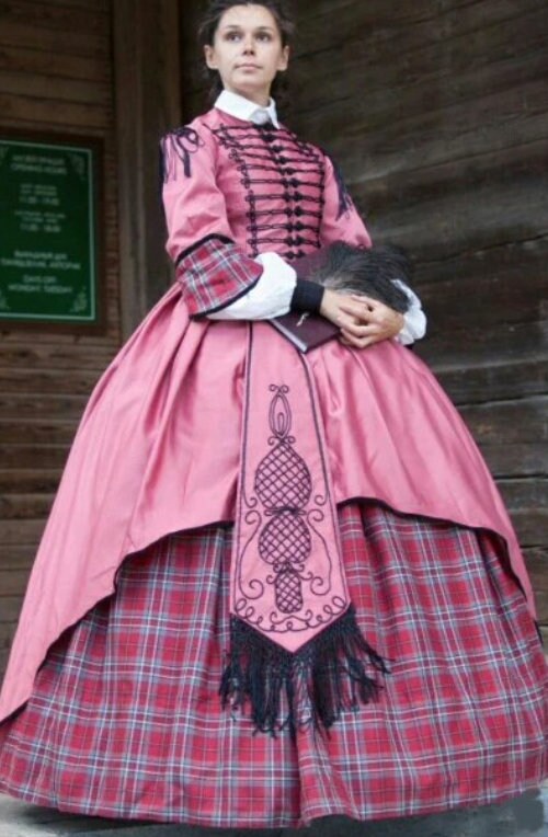 Custom made Gone With The Wind Scarlett O'hara Cosplay Vivien Leigh Movie Costume Floral Dress Ball Gown 19 Century Women Dresses