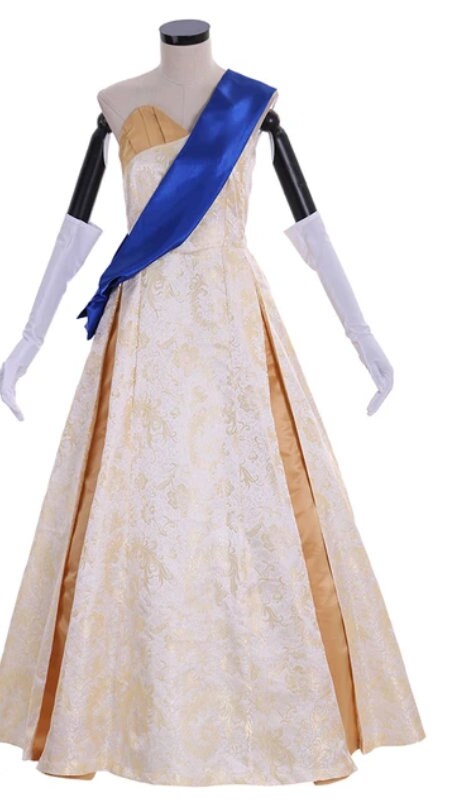 Custom made Luxe Vintage Costumes Victorian Dresses Princess Diana,Queen Elizabeth, Anne Boleyn dress historical movie series dresses