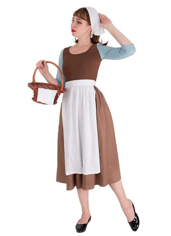 Custom made Disney Princess Movie Cinderella Cosplay Costumes Adult Women Female Cosplay Blue /Brown Dress Halloween Carnival Clothing