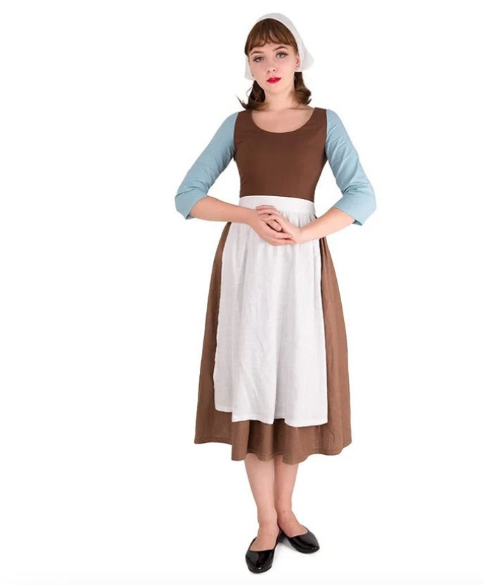 Custom made Disney Princess Movie Cinderella Cosplay Costumes Adult Women Female Cosplay Blue /Brown Dress Halloween Carnival Clothing
