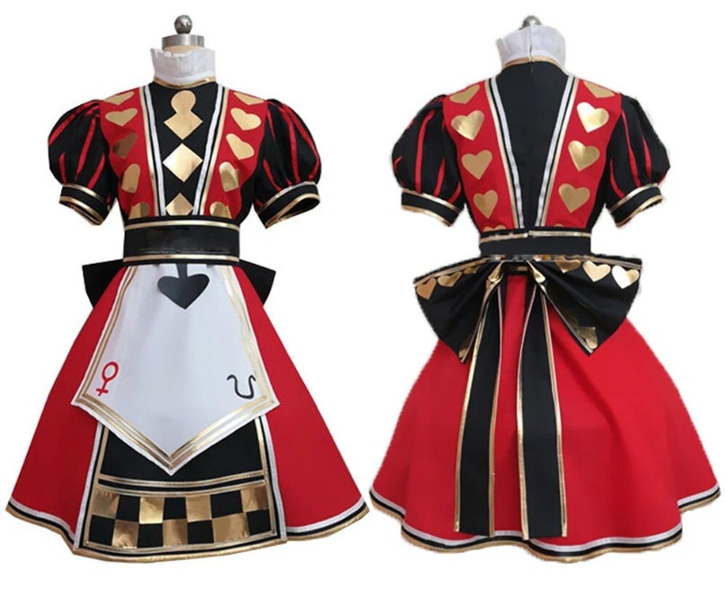 Custom made High Quality American Mcgee Alice Dress Cosplay Costume Handmade Clothes Customizable Alice in Wonderland