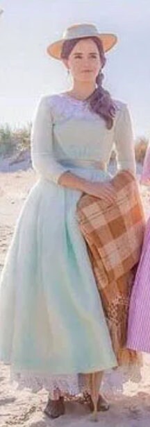 Custom made Cosplaydiy Little Women Victorian Bown Gown Medieval Queen Dress Emma Watson Meg March Civil War Southern Belle Loose Ball Gown