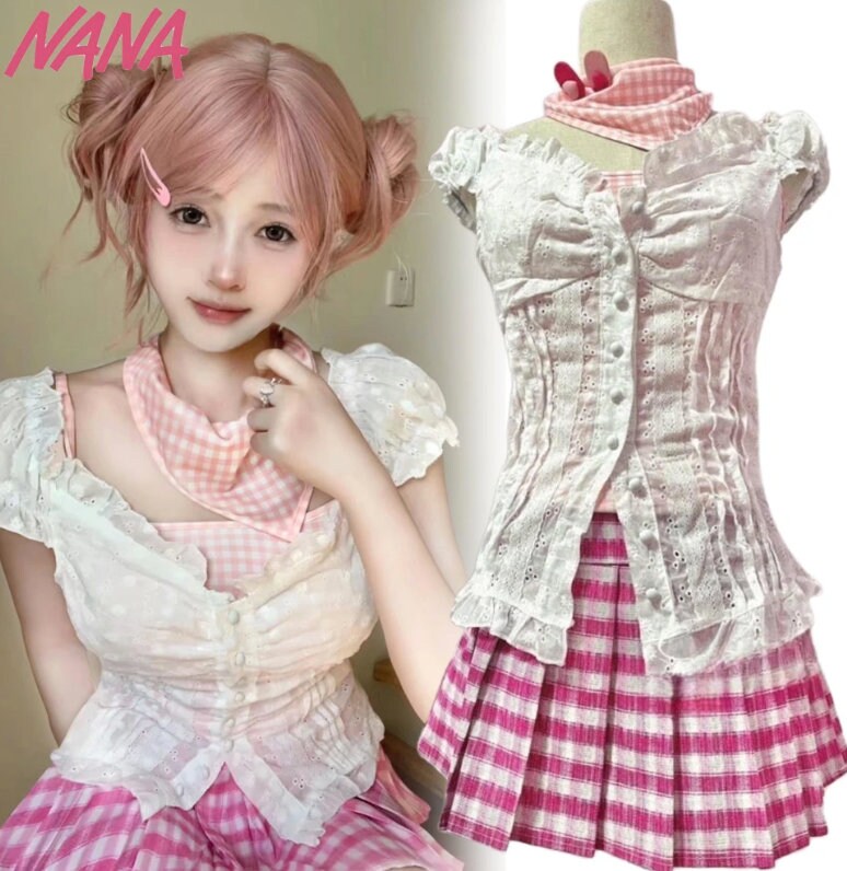 Custom made Popular anime manga Nana, Sailor Moon, Perfect Blue, Ergo Proxy, Kakegurui cosplay female girls fashion Halloween Party Outfit