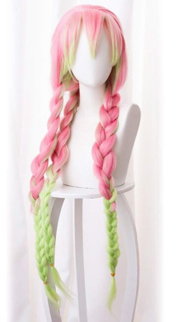 Custom made popular anime long/short wigs for cosplay, Sailor Moon,Jinx ,Himiko Toga,Kamado Nezuko,Hatsune Miku, Kanroji Mitsuri Halloween
