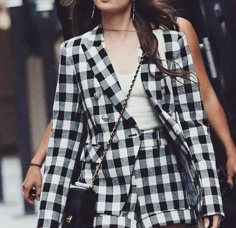 Custom made Emily in Paris Lily Collins Cosplay Costume Dress Sweater Blazer Coat Clothes Outfits Women Fashion Halloween Suit Dress