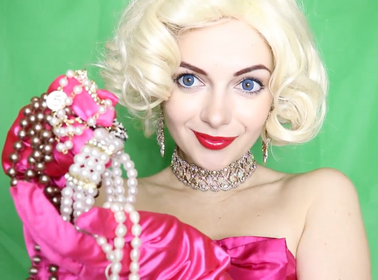 Hollywood diva blonde curly wig, secure wig, women haircare, women hair, curled & styled with cap