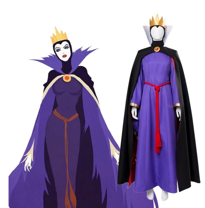 Custom made Disney villains Queen of hearts, Malificent, Evil Queen, Cinderella stepsisters Halloween female dresses party outfits