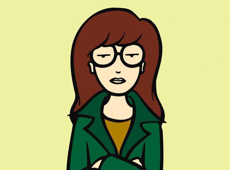 MTV Daria Morgendorffer cosplay, nerdy cosplay, women cosplay, women preppy outfit, mtv series, school girl cosplay