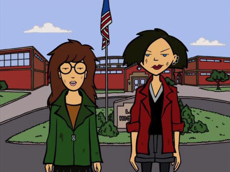 MTV Daria Morgendorffer cosplay, nerdy cosplay, women cosplay, women preppy outfit, mtv series, school girl cosplay