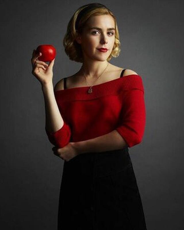 Classic Sabrina outfit top&skirt Chilling adventures of Sabrina ,Sabrina chilling adventures Sabrina cosplay Halloween costume Cosplay