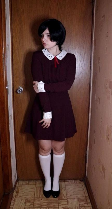 Dress Alessa Gillespie cosplay, Silent Hill game\movie , women cosplay , women's costumes, silent hill cosplay