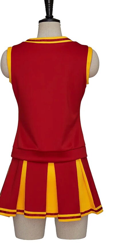 Chilling Adventures of Sabrina Cheerleader Costume Sabrina Spellman Cosplay Dress Baxter High School Cheerleading Uniforms Women