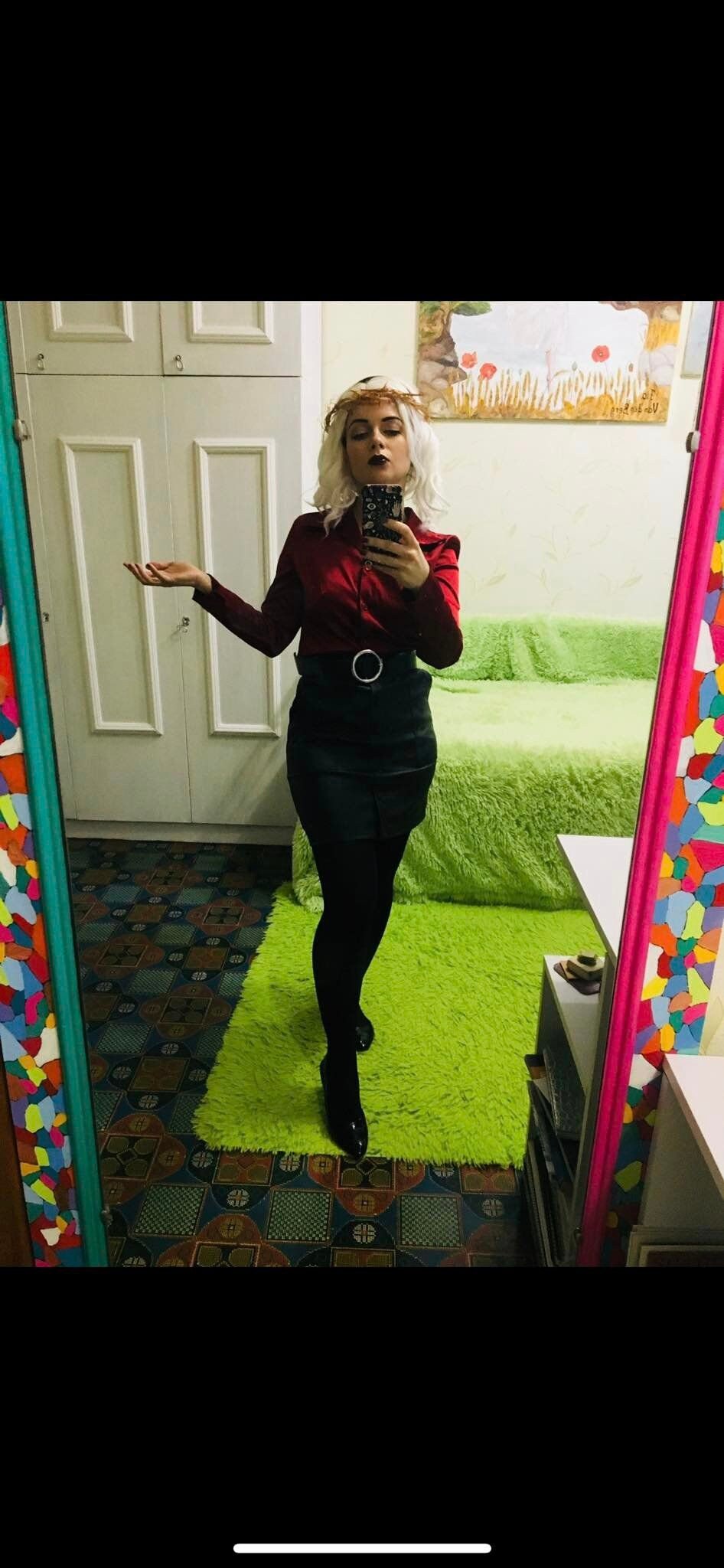 Sabrina Spellman Chilling adventures of Sabrina female costume, series fashion cosplay