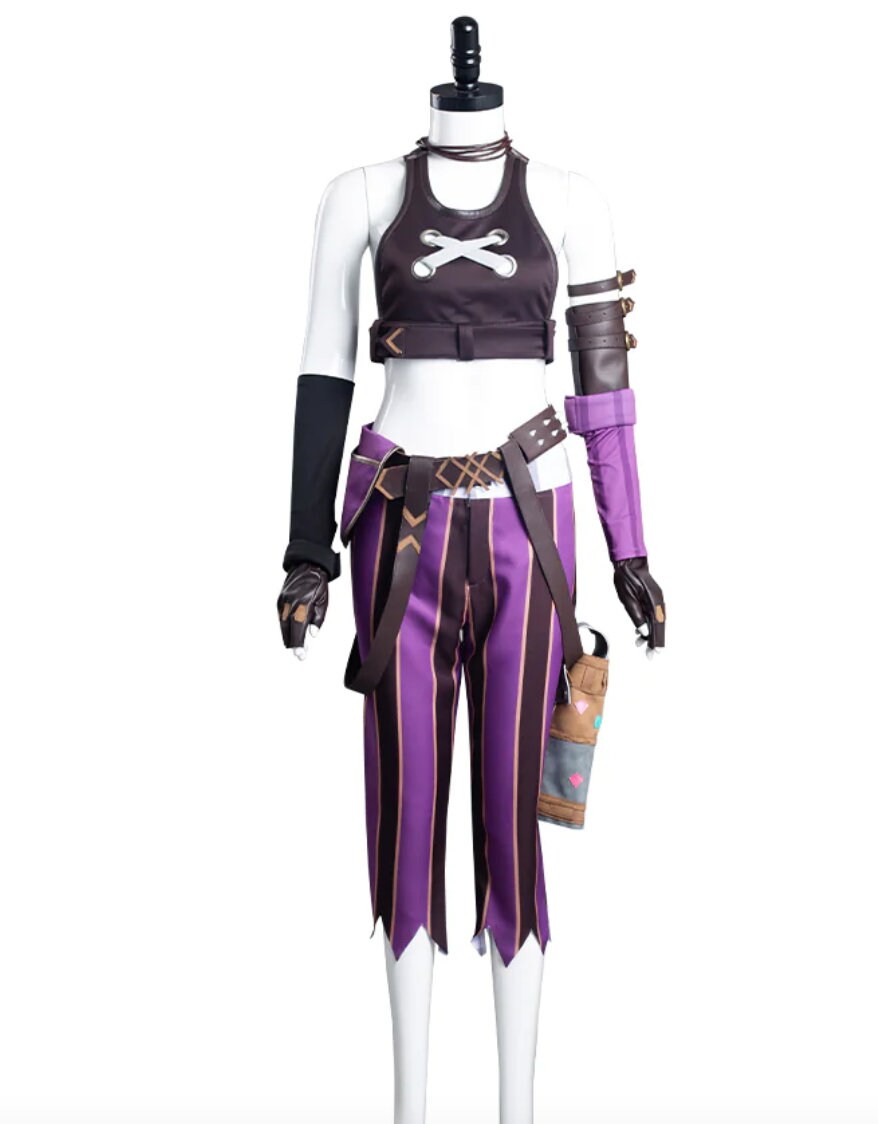 League Of Legends- Arcane Jinx Cosplay Costume Uniform Outfits Halloween Carnival Suit