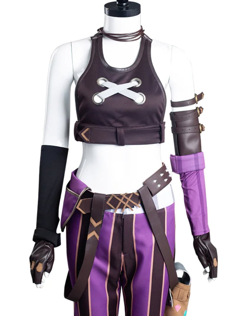League Of Legends- Arcane Jinx Cosplay Costume Uniform Outfits Halloween Carnival Suit